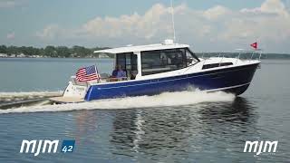 MJM Yachts 42  Couples Fast Cruising Yacht [upl. by Aisac]