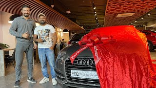 Taking Delivery Of Audi A6 Matrix Finally 😍  Irfan Choudhary [upl. by Abigail]