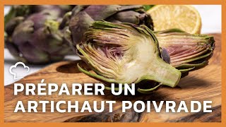 Comment préparer un artichaut poivrade [upl. by Winchell]