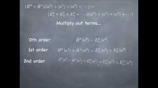 Lesson11 Time Independent Perturbation Theory  More Ion Traps [upl. by Ahsienel]