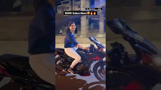 Melo Pulsar Bike antey evrikistam😍🔥 tanuanenenu pulsarbike 5ksubscribers tanujatanu trending [upl. by Meilen]