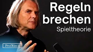 Brechen Sie die Regeln Spieltheorie Prof Dr Christian Rieck [upl. by Ollecram]