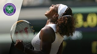 Serena Williams v Elena Dementieva Wimbledon Semifinal 2009 Extended Highlights [upl. by Sudbury]