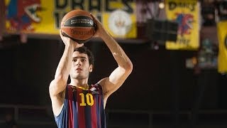 Dunk of the night Alejandro Abrines FC Barcelona [upl. by Melitta]