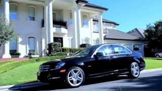 2012 MercedesBenz C250 Sport Walk Around Start Up Slideshow [upl. by Eelana]