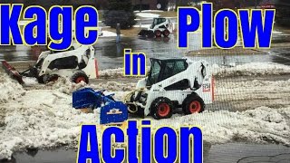 Plow Review Kage Snowplows in Action [upl. by Sosthenna]