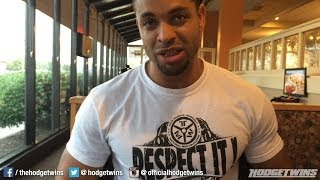 Post Workout Meal At IHOP Hodgetwins [upl. by Ennaxxor]