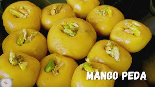 Mango PedaMango recipiesMango dessertTry with Shi [upl. by Aihsekyw]