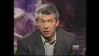 Bob Costas heated Vince McMahon interview pt 3 [upl. by Lyndel]