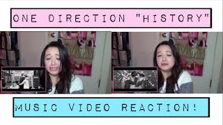 ONE DIRECTION HISTORY MUSIC VIDEO REACTION [upl. by Sarena370]