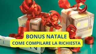 Bonus Natale 2024 Compilazione Facile e Veloce [upl. by Rebak]