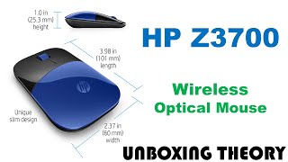 HP Z3700 Wireless Mouse Unboxing [upl. by Maxia743]