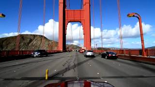 Golden Gate Bridge Drive  Northbound [upl. by Arikat]