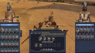 Garrison in fort outposts can be easily destroyed Total War Pharaoh [upl. by Adiana975]