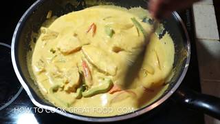 How to Cook Thai Fish Curry Recipe  Coconut Fish Curry Super easy [upl. by Dahle]