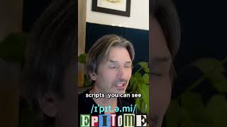 How to say EPITOME in British English britishaccent [upl. by Nawaj]