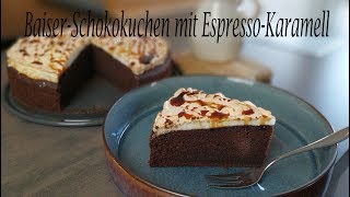 Thermomix® TM5  TM6 BaiserSchokokuchen mit EspressoKaramell [upl. by Pax787]