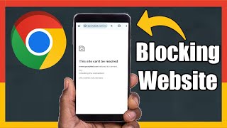 How To Block Any Website On Chrome Browser  Block Website On Android [upl. by Aticilef]