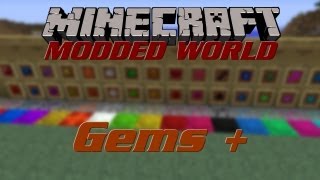 Minecraft Mod  Gems 152  Présentation FR [upl. by Pember]