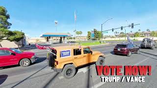 Trump Parade Mesquite October 26 2024 [upl. by Freeborn173]