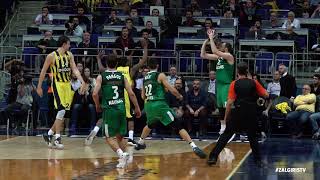 Milaknis sinks it for the win vs EuroLeague champions [upl. by Ledda591]