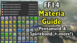 FF14  Materia Guide  Penta Melding  Spiritbonding  Obtaining [upl. by Aveline65]