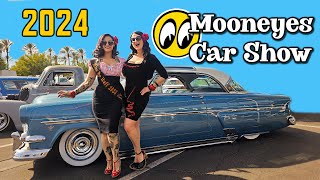 Ultimate American Classic Car Show Mooneyes 2024 Pre 1965 Kustom Kulture [upl. by Anihsit238]