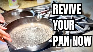 MustKnow Steps for Restoring Your Cast Iron Pan  Christian Homemaking [upl. by Isaacs]