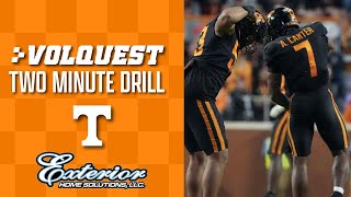 Volquest 2Minute Drill with news from Tuesdays media availability I Tennessee Football I GBO [upl. by Negaet]