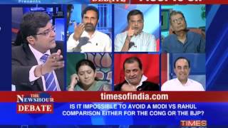 The Newshour Debate Narendra Modi in FICCI vs Rahul Gandhi in CII who scores The Full Debate [upl. by Jesus]