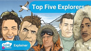 Top Five Famous Explorers KS2 [upl. by Bortman474]