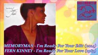 MEMORYMAN  Im Ready For Your Edit  FERN KINNEY  Im Ready For Your Love 1983 Disco Reedit [upl. by Pearman624]