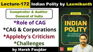 L172 Comptroller amp Auditor General of India Role Criticism amp Challenges  Polity by Laxmikanth [upl. by Nho580]