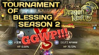 FINAL TOURNAMENT OF BLESSING SEASON 2 Celtic ID3 VS 真诚的套路 M1 [upl. by Jacenta786]