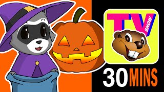 BBTV S1 E2 quotHalloween Specialquot  Busy Beavers TV Show  Baby Nursery Rhyme Television [upl. by Seana]