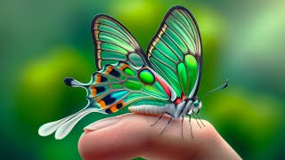 This Is The Most Beautiful Butterfly on Planet Earth 4K Ultra HD [upl. by Ahseei]