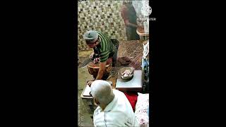 Amazing chicken cutting skills  chicken cutting in India meatwala chickencutting [upl. by Arde]