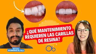 ¿Qué mantenimiento requieren las Carillas de Resina [upl. by Llenet]