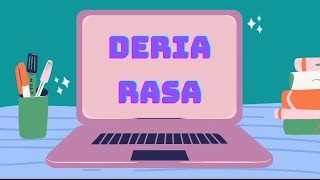 DERIA RASA PRASEKOLAH [upl. by Wagner]