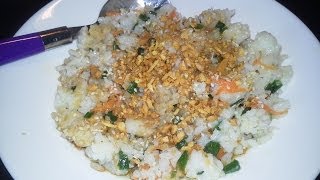 Ginger Garlic Fried Rice with carrots [upl. by Kcirddehs]