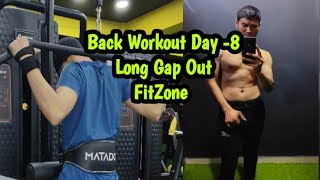 Back workout Day 8 Hard 90 Days Challenges fitzone backworkout  January 29 2024 [upl. by Llenrag]