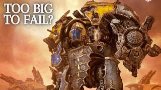 Adeptus Titanicus  Warmaster Iconoclast Heavy Battle Titan  Sneak Preview [upl. by Nevek151]