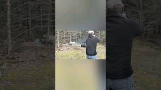 Baikal Double Barrel Rifle 4570 Govt VS Milk Cartons [upl. by Lebazi]