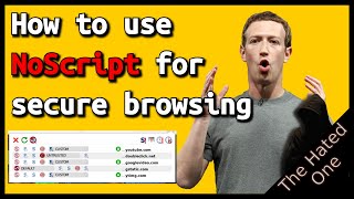 Get MAXIMUM online privacy and security with Noscript  How to use NoScript tutorial [upl. by Ardith]