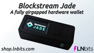 Using a Blockstream Jade as a fully airgapped hardware wallet [upl. by Eiramik]