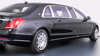 VV222 MercedesMaybach S 600 Pullman the most luxurious Sclass 222 series 2016 [upl. by Fallon]