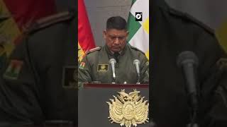 Bolivia Nuevo mando militar ordena desmovilización [upl. by Wartow]