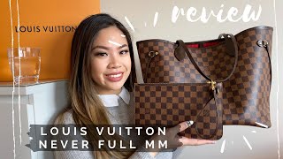 LOUIS VUITTON NEVERFULL MM  REVIEWCHAT [upl. by Steel299]