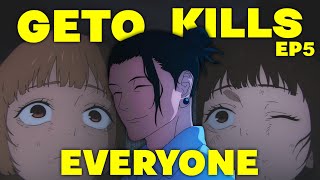 Geto Killed Everyone in the Village  ENG HD Jujutsu Kaisen Season 2 Episode 5 S02E05 [upl. by Stochmal]