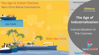 The Age of Industrialisation Class 10 History CBSE  Industrialisation in the Colonies [upl. by Narrat753]